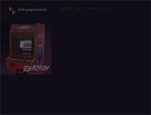 Tablet Screenshot of nickpaparazzo.com